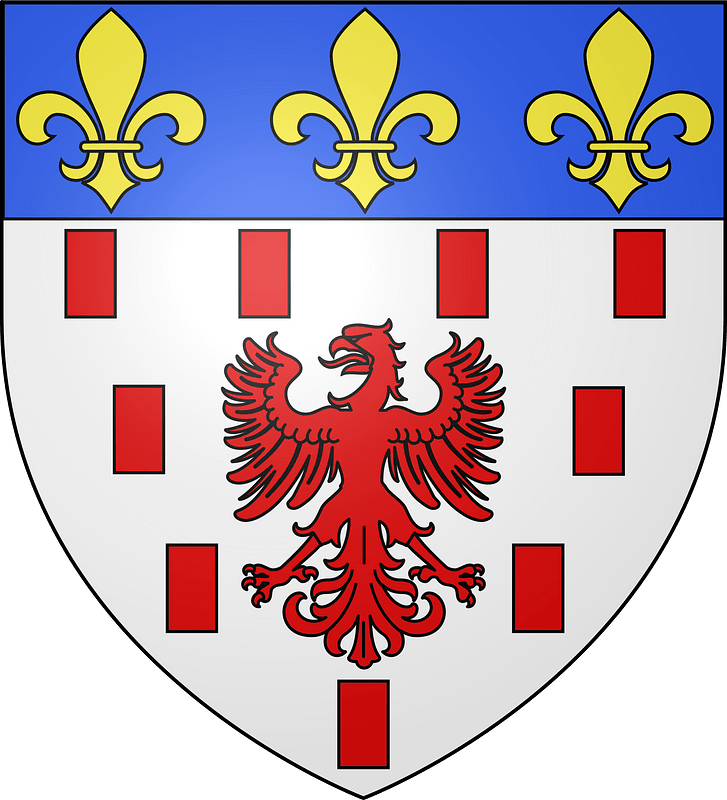 Blason ville fr Carentan (Manche)