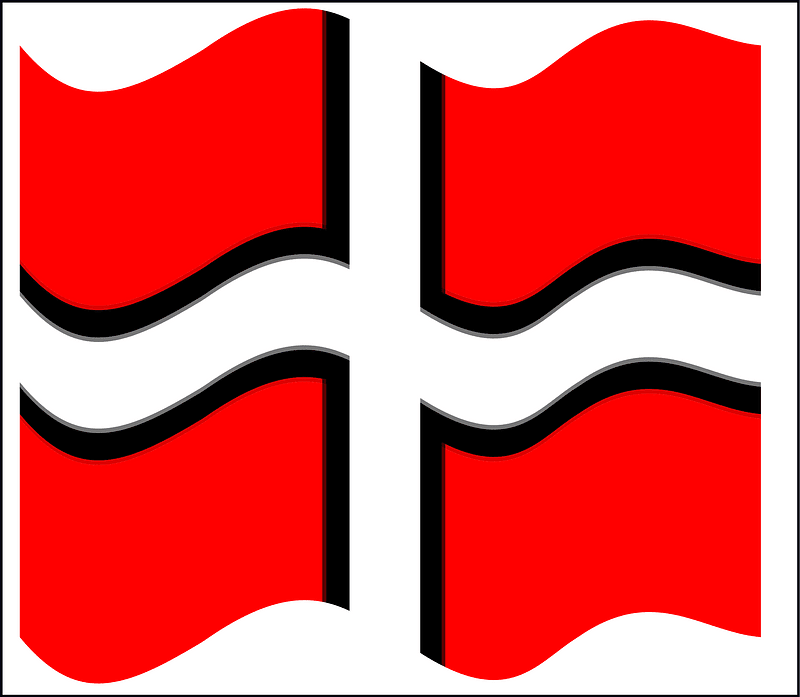Saint-Malo flag 18th century