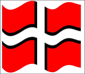 Saint-Malo flag 18th century