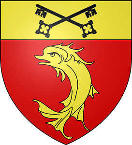 Blason ville fr SaintRomainViennois (Vaucluse)