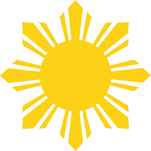 Flag of the Philippines - cropped sun