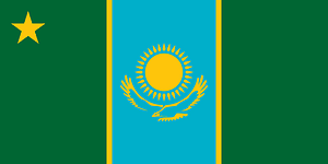 Flag of the Kazakh Border Service