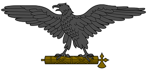 Eagle with fasces