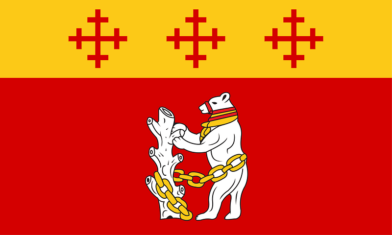 County Flag of Warwickshire