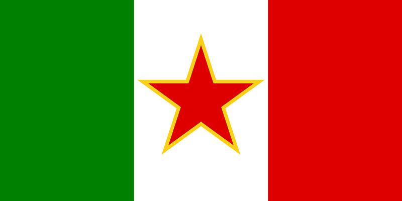 Flag of SFR Yugoslav Italian Minority