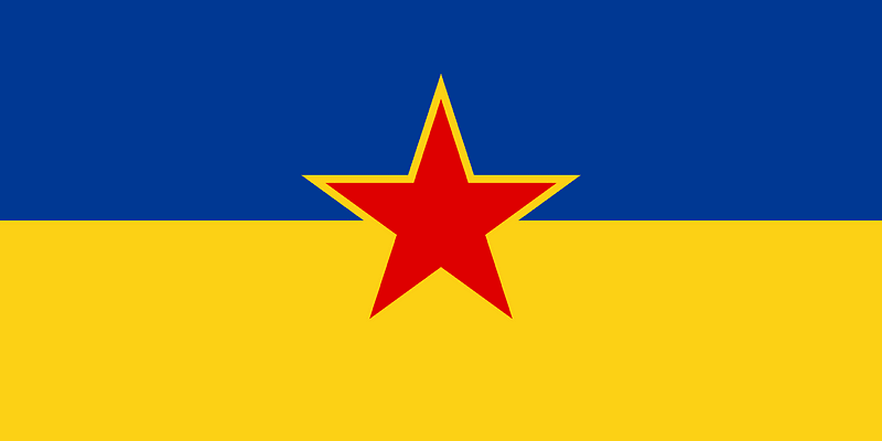 Flag of SFR Yugoslav Ruthenian and Ukranian Minority - Free vector ...