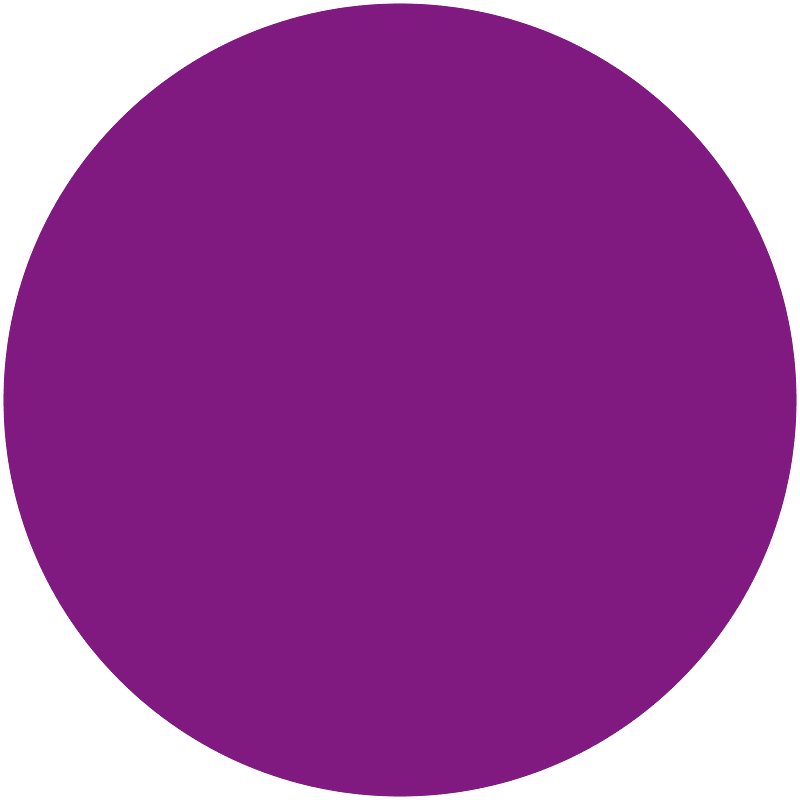 Disc Plain purple