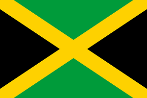 Flag of Jamaica (3-2 aspect ratio)