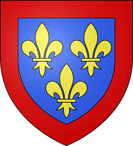 Blason duche fr Anjou (moderne)