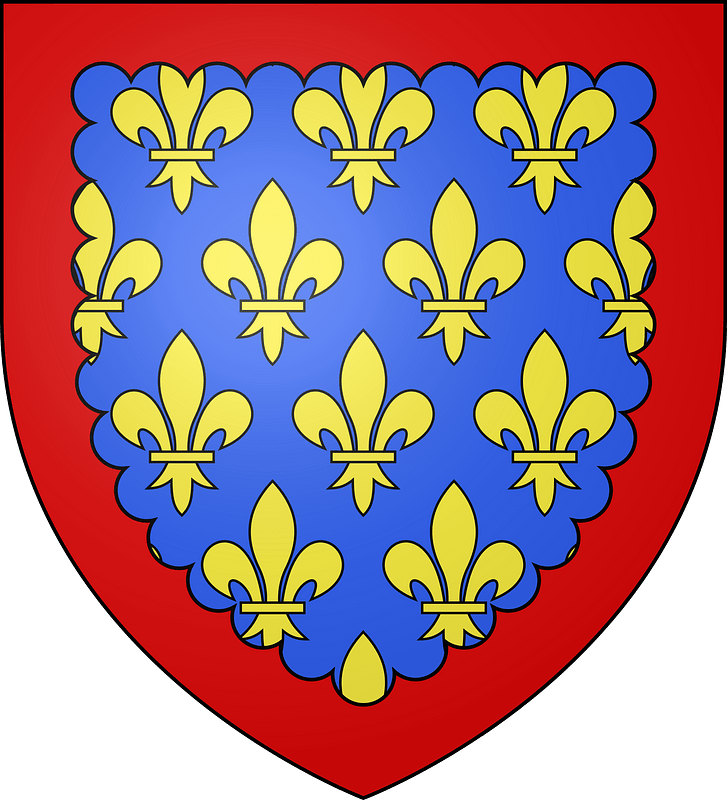 Blason duche fr Berry (ancien)