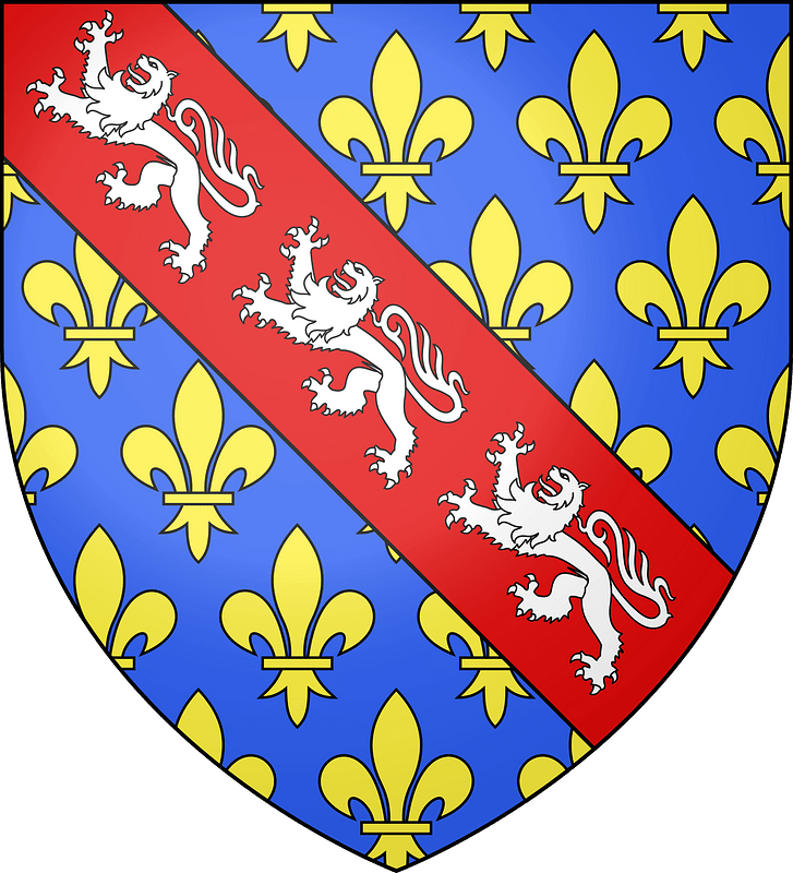 Blason comte fr LaMarche