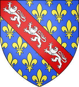 Blason comte fr LaMarche