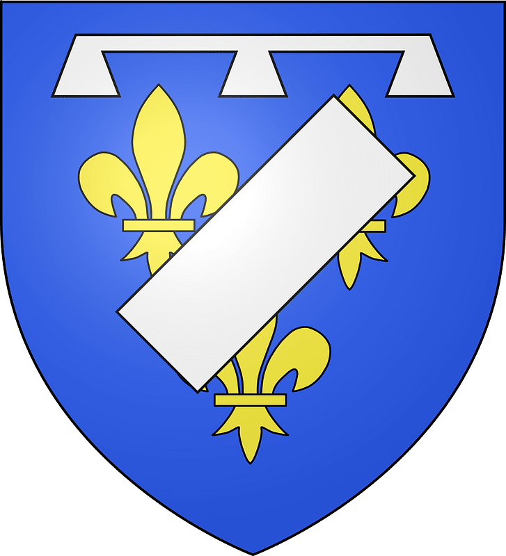 Blason comte fr Longueville (moderne)