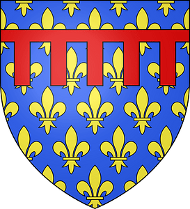 Blason comte fr Clermont (Hurepel)