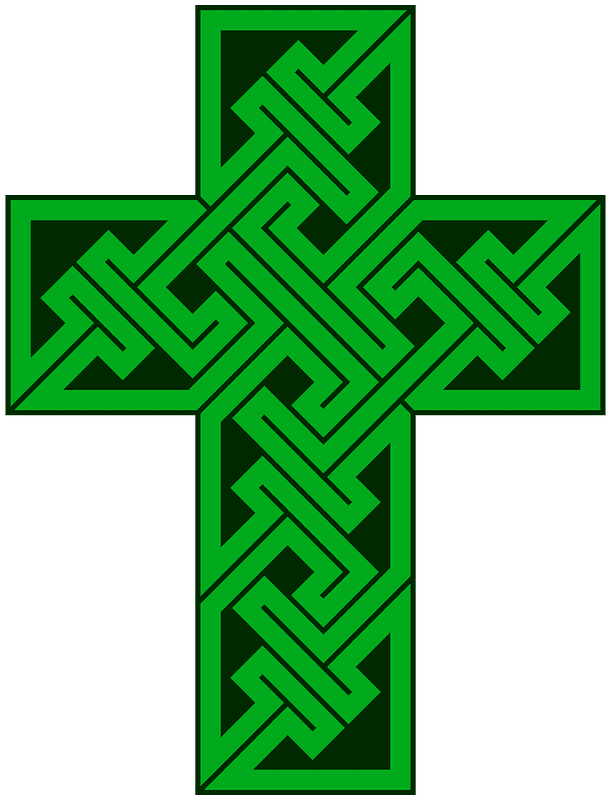 Celtic key Cross