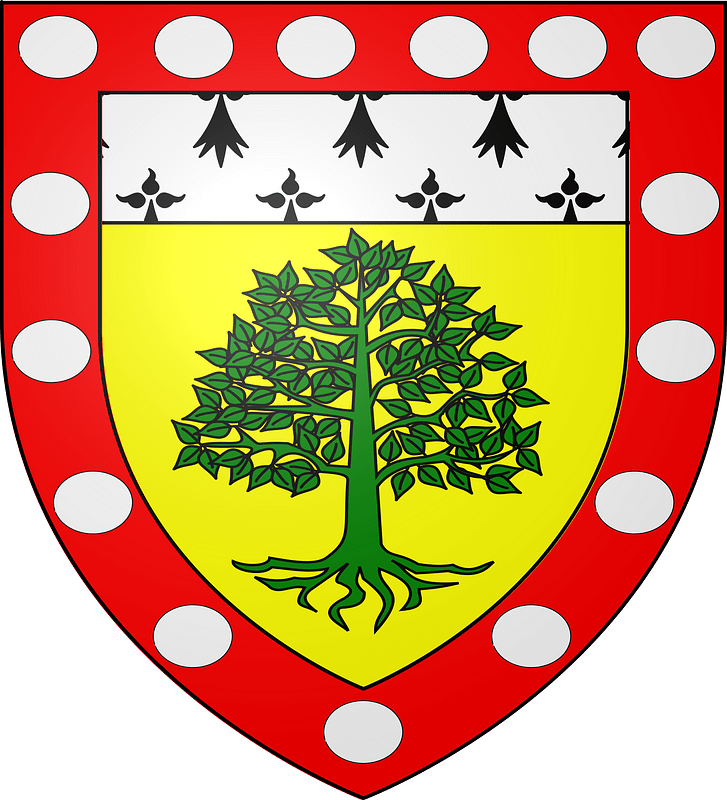 Blason ville fr Ligné (Loire-Atlantique)