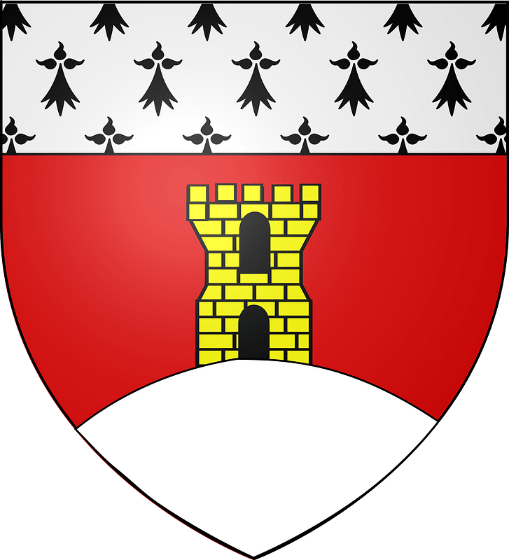 Blason ville fr Moisdon-la-Rivière (Loire-Atlantique)