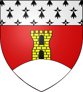 Blason ville fr Moisdon-la-Rivière (Loire-Atlantique)