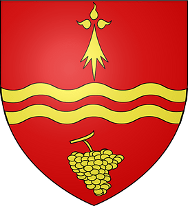Blason ville fr Maisdon-sur-Sèvre (Loire-Atlantique)