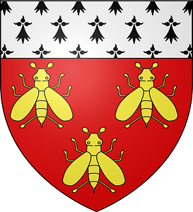 Blason ville fr La Mailleraye-de-Bretagne (Loire-Atlantique)