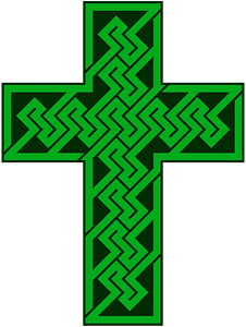 Celtic key Cross 2