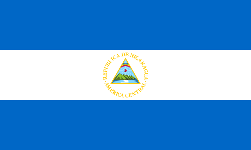 Flag of Nicaragua (1908–1971)