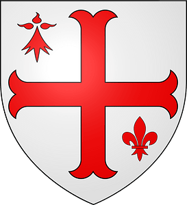 Blason ville fr Saint-Aubin-des-Châteaux (Loire-Atlantique)