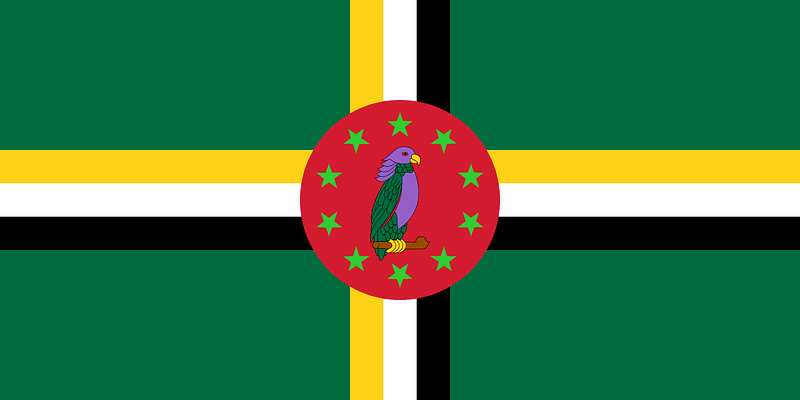 Flag of Dominica (1978–1981)