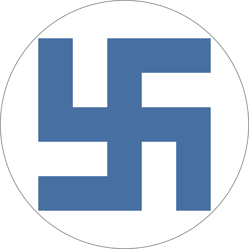 Finnish air force roundel 1934-1945 border