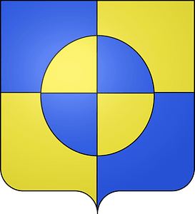 Blason ville fr Quillan-1696 (Aude)