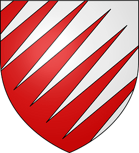 Blason ville fr Belcaire (Aude)