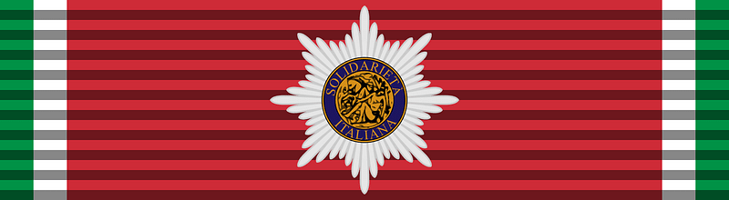 Grande ufficiale OSSI medal BAR