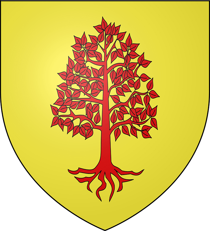 Blason ville fr Aunat (Aude)