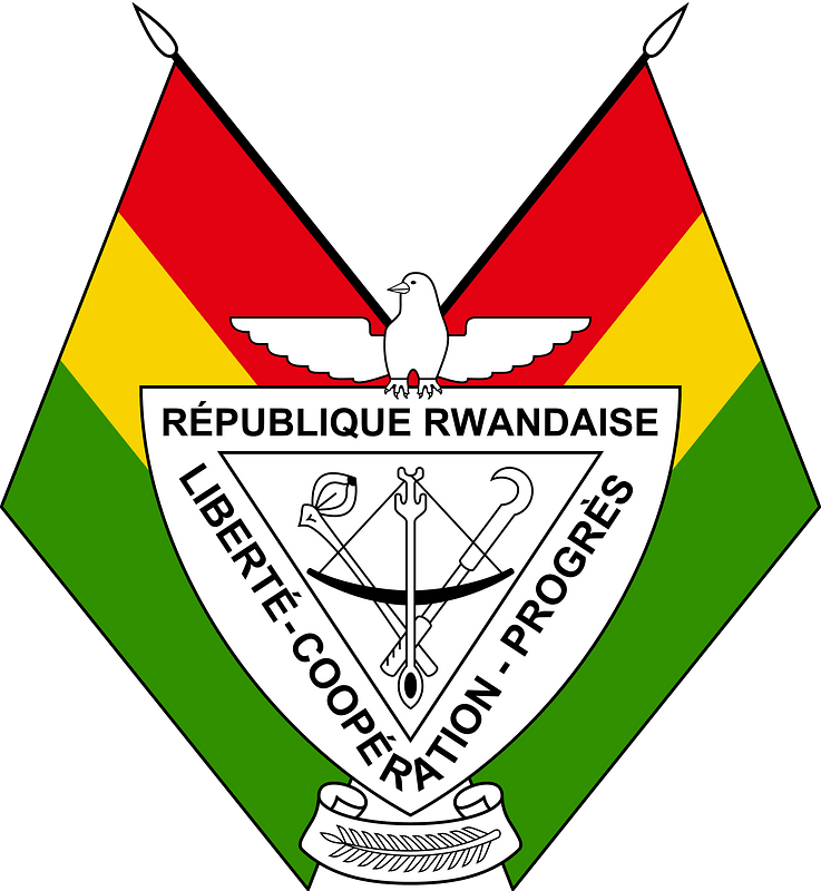 Coat of arms of Rwanda (1962-2001)