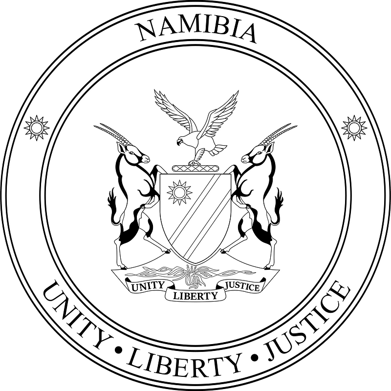 National Seal of Namibia - Free vector clipart images on creazilla.com