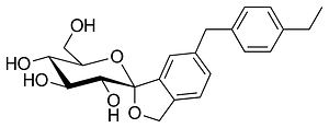 Tofogliflozin skeletal 3D