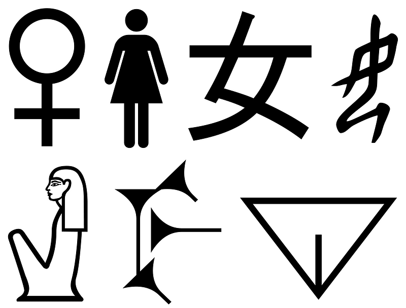 Female symbols