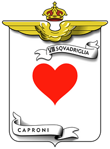CoA VIII Squadriglia Caproni - heart