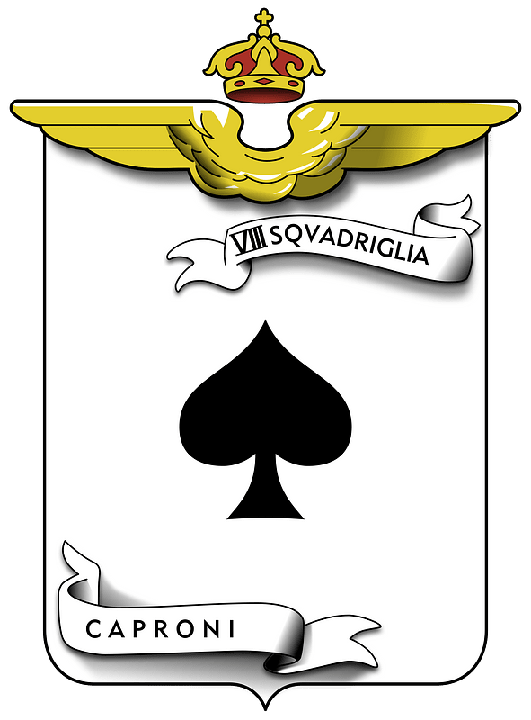 CoA VIII Squadriglia Caproni - spade