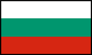 Flag of Bulgaria (bordered)