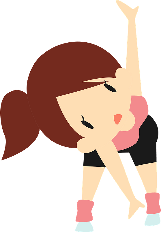 (Betty) Woman is Doing Aerobic Exercise