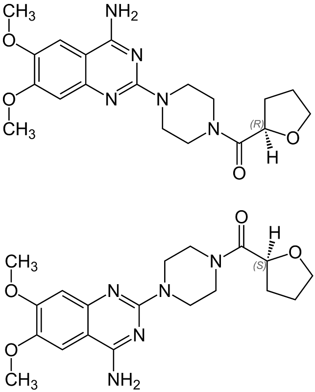 (RS)-Terazosine Structural Formulae V.1