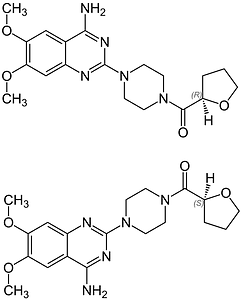 (RS)-Terazosine Structural Formulae V.1