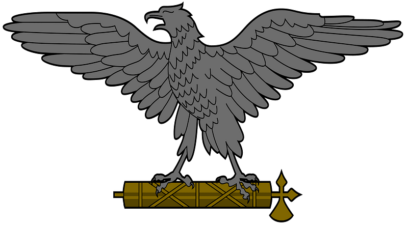 Eagle with fasces modded