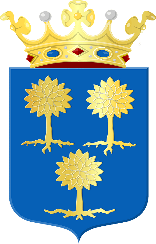 Ambt Delden wapen met kroon