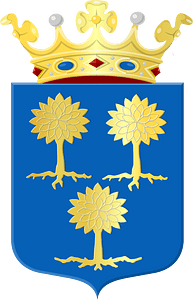 Ambt Delden wapen met kroon