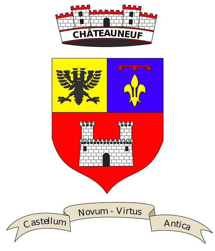 Blason chateauneuf
