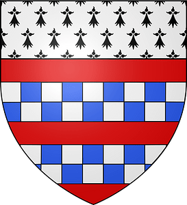 Blason sainte anne sur brivet