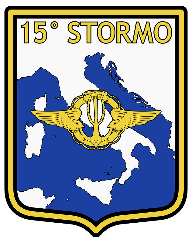 Ensign of the 15º Stormo of the Italian Air Force