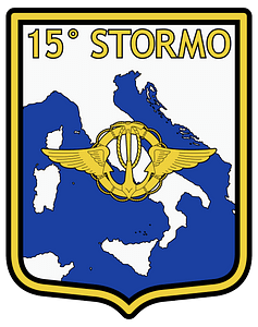 Ensign of the 15º Stormo of the Italian Air Force